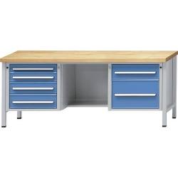 Skříňový pracovní stůl H 890 mm 2000 mm Model 452 V Anke • Vtools.cz