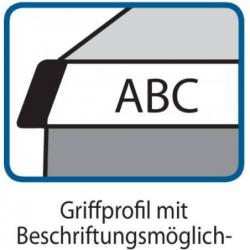 Stůl pracovní kombinovaný Format šedomodrý 1500x700x40 mm 1 zásuvka • Vtools.cz