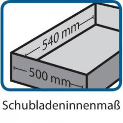 Stůl pracovní kombinovaný Format šedomodrý 1500x700x50 mm 1 zásuvka • Vtools.cz