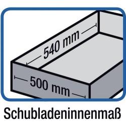 Stůl pracovní kombinovaný Format šedomodrý 2000x700x40 mm 8zásuvek • Vtools.cz