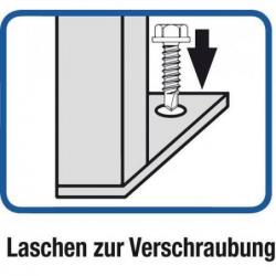 Těžký stůl 1500 mm 100 mm, 900 mm 7035 • Vtools.cz