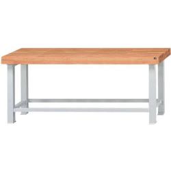 Robustní pracovní stůl model 200, (šířka 2250 mm) bez zásuvek • Vtools.cz