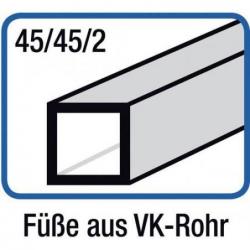Pracovní stůl pojízdný šedý/bla 1500x700x40 mm 2dveře/1zásuvka • Vtools.cz