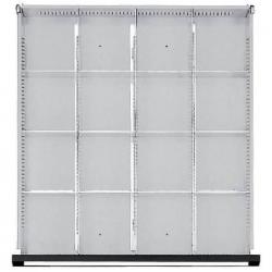 Sada dělení 1-4 výška čela 90 + 150 mm • Vtools.cz