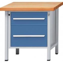 Skříňový pracovní stůl model 55 890 mm, 40 mm horní deska • Vtools.cz