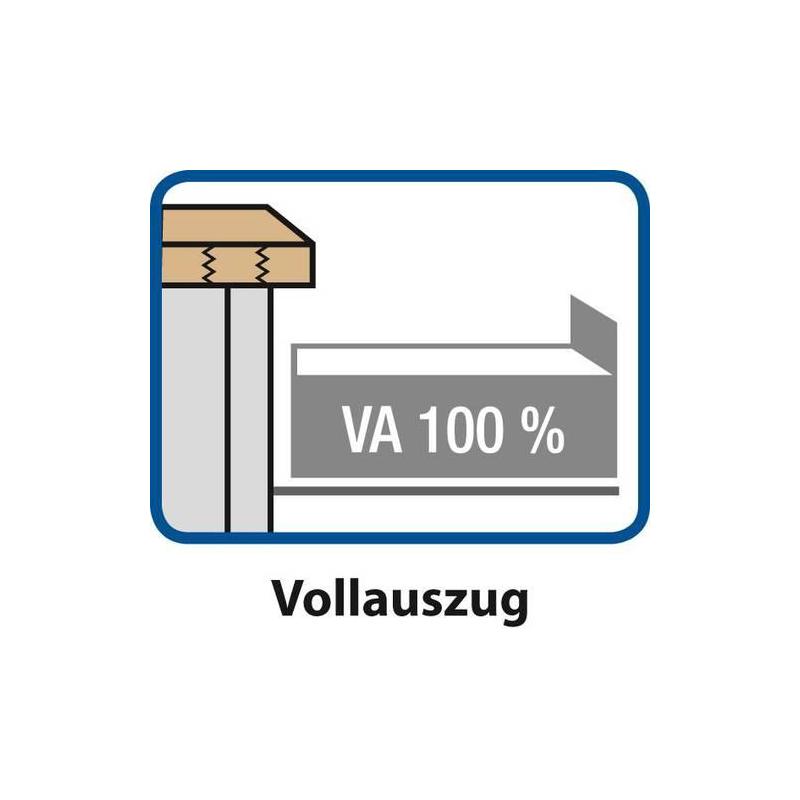 Skříňový pracovní stůl model 209 900 mm, 50 mm horní deska • Vtools.cz