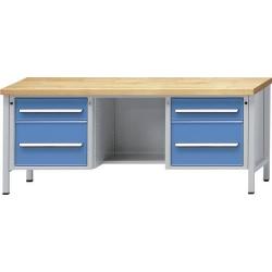 Pracovní stůl Box model 419 850 mm, 50 mm horní deska • Vtools.cz