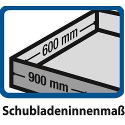 ANKE Zásuvková skříň 3005 se zásobníkem 7SL FH760x675x980, řada V 760 • Vtools.cz
