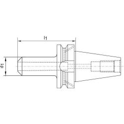 HG Upínací sklíčidlo JISB6339ADB 2- 8 mm BT50 E.L. Haimer • Vtools.cz