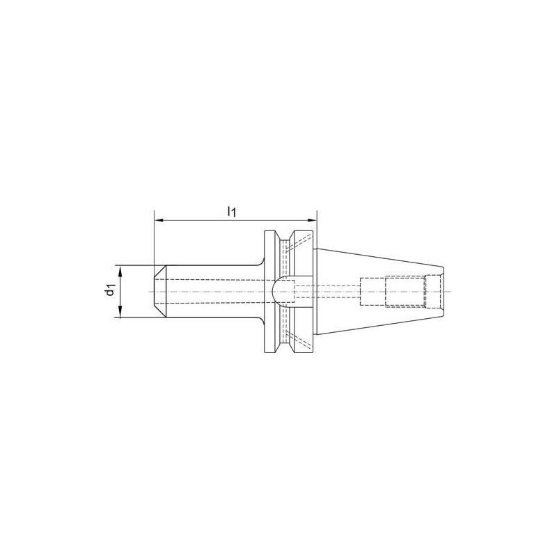 HG Upínací sklíčidlo JISB6339ADB 2- 8 mm BT50 E.L. Haimer • Vtools.cz