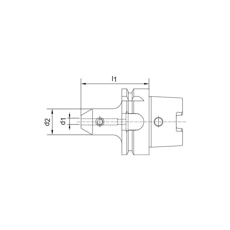 Upínač Weldon přesný  D69893A HSK-A100- 8x 80 mm Haimer • Vtools.cz