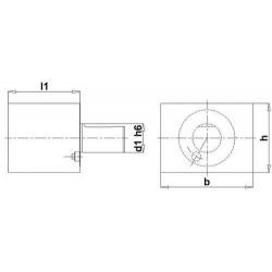 Držák nástrojů VDI A1 30x 85 mm • Vtools.cz