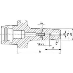Tepelný upínač Capto C6 12,0x130 mm Haimer • Vtools.cz