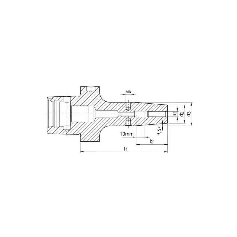 Tepelný upínač Capto C6 20,0x130 mm Haimer • Vtools.cz