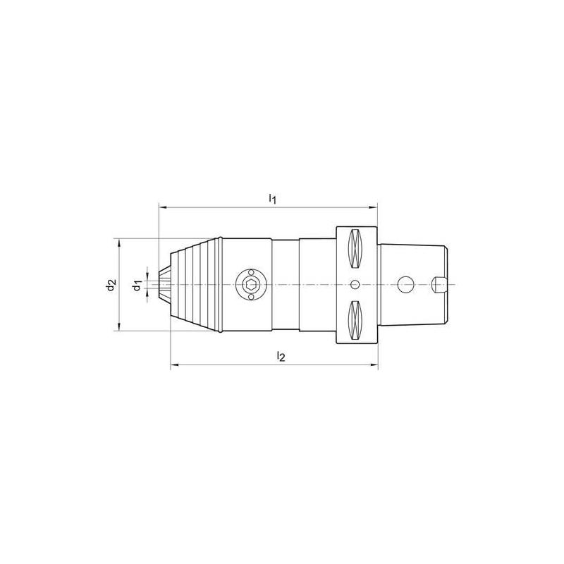 Přesné krátké Vrtací sklíčidlo Capto C6 0,5-13 mm WTE • Vtools.cz