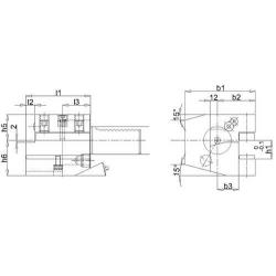 Axiální nástroj VDI pravý C1 30x20 mm • Vtools.cz