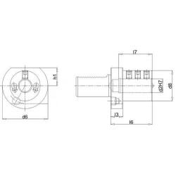 Držák vyvrtávací tyče VDI E2 50x40 mm • Vtools.cz