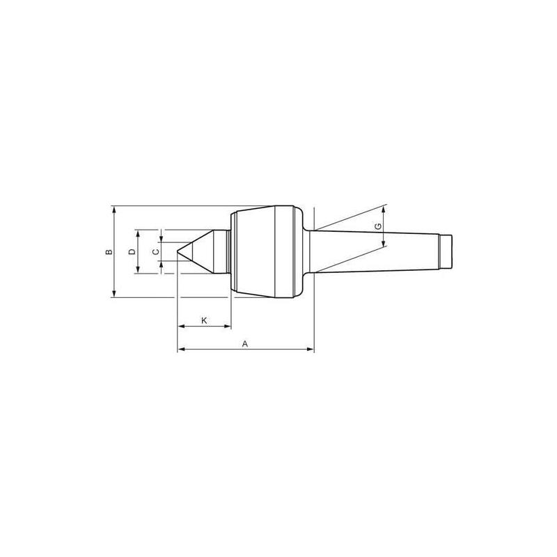 Otočný hrot HM velikost 106 MK3    Röhm • Vtools.cz