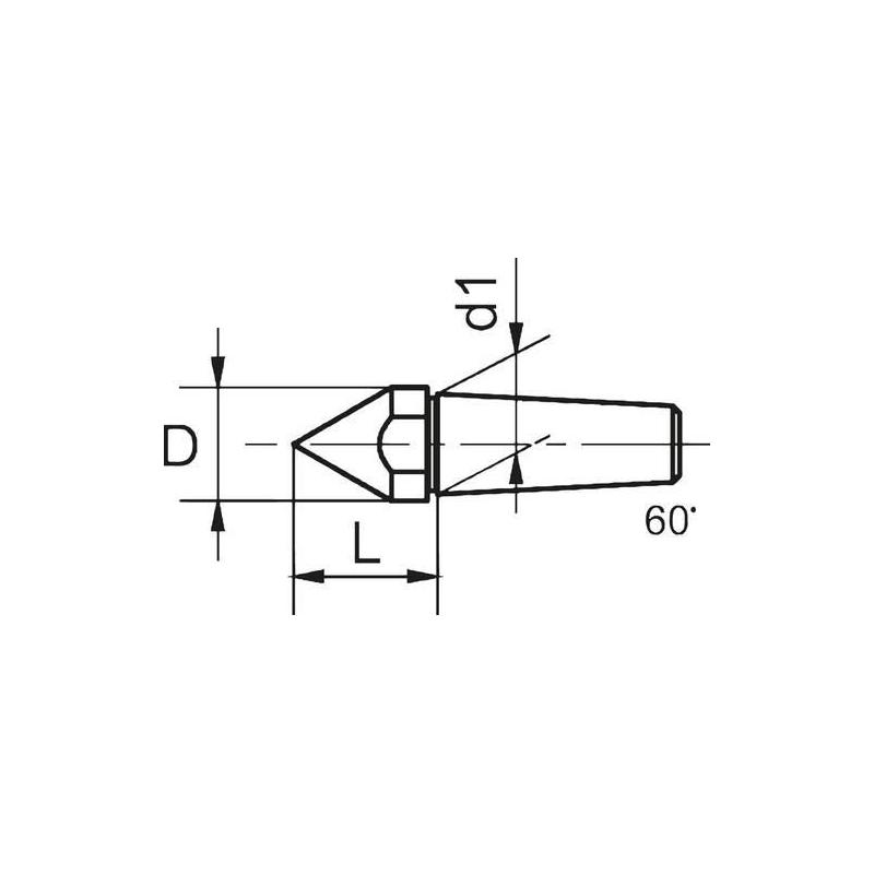 Výměnný hrot 18 mm špičatá Conzella • Vtools.cz