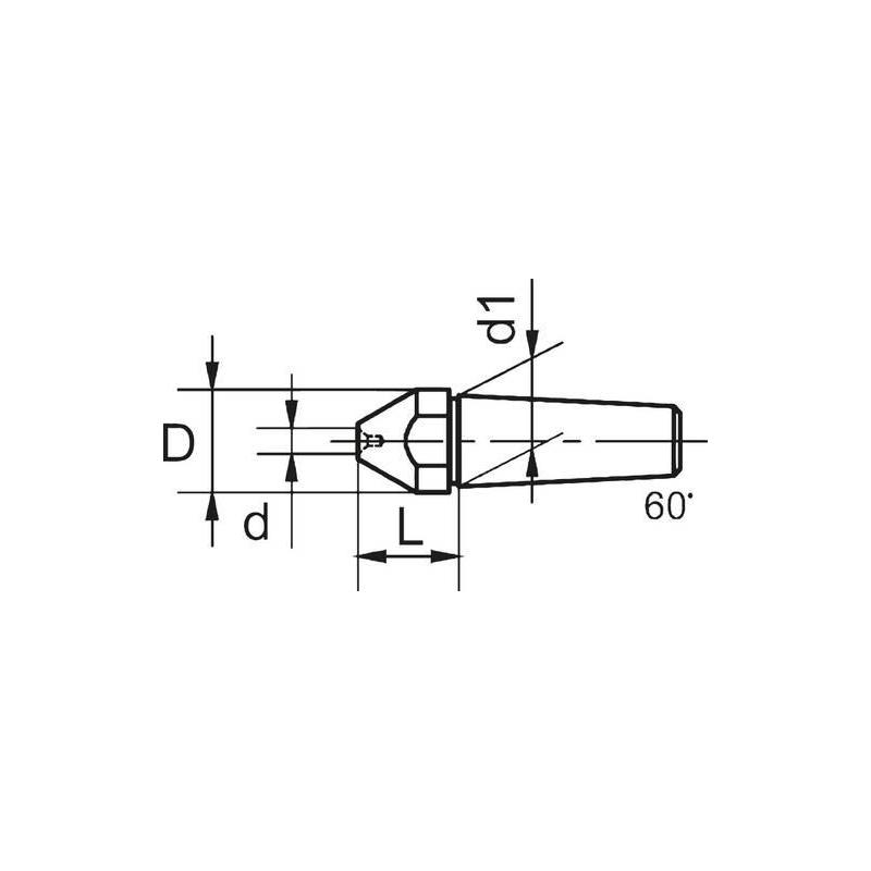 Výměnný hrot 18 mm dutá Conzella • Vtools.cz