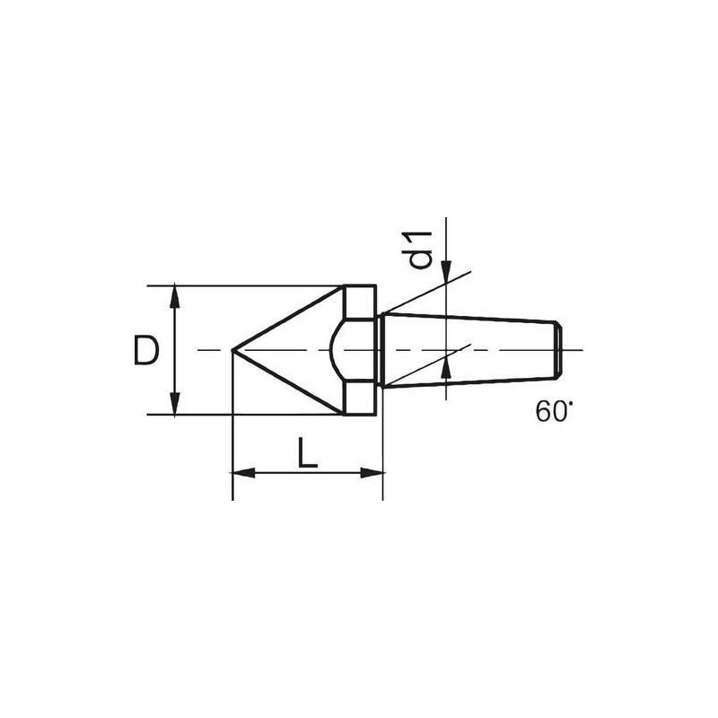 Výměnný hrot 18 mm špičatá velká Conzella • Vtools.cz