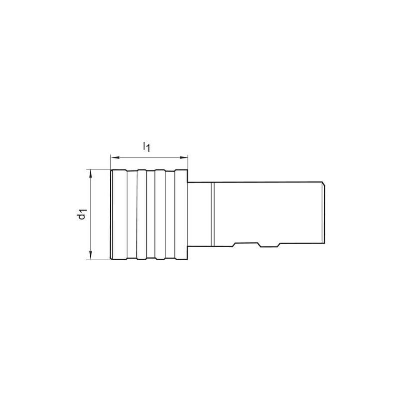 Rychlovýměnná vložka D1835BE M 14-33 32x97 mm • Vtools.cz
