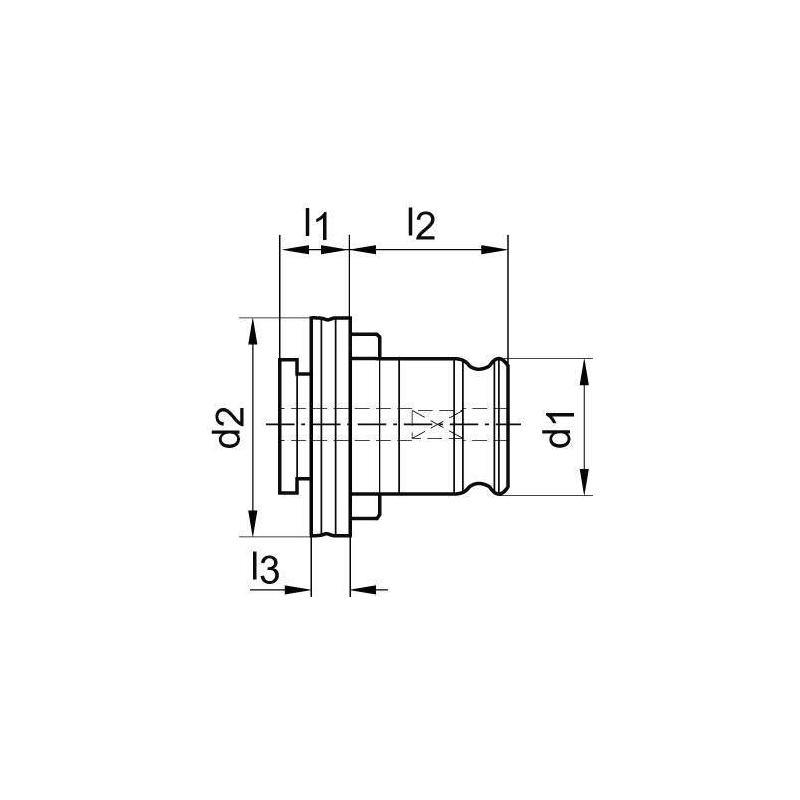 Rychlovýměnná vložka FE3 16,0 mm • Vtools.cz