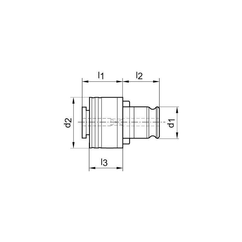 Rychlovýměnná vložka ES 2 14,00 mm/ M20 • Vtools.cz