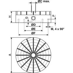 Kulaté magnetické sklíčidlo RS 50 Flaig • Vtools.cz