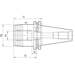Hydraulický upínač - sklíčidlo WTE SK, krátké, těžké provedení • Vtools.cz