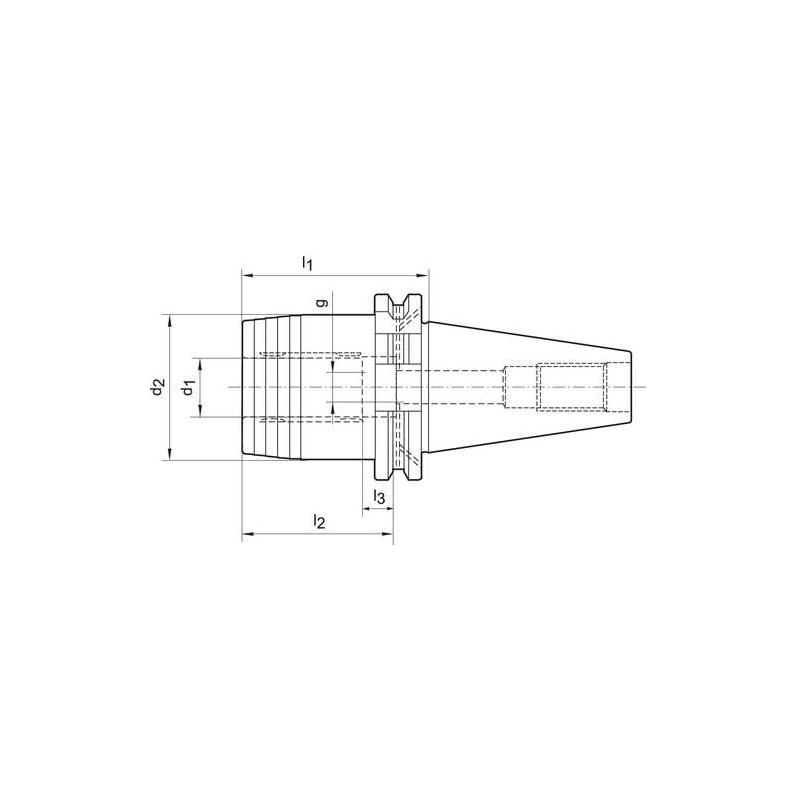 Hydraulický upínač - sklíčidlo WTE SK, krátké, těžké provedení • Vtools.cz