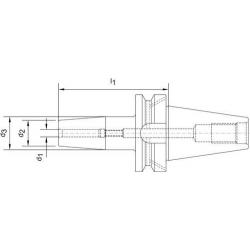 Tepelný upínač  JISB6339ADB 32,0x100 mm BT50 Haimer • Vtools.cz