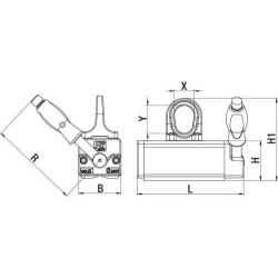 Magnet pro zvedání břemen Fx-600 Flaig • Vtools.cz