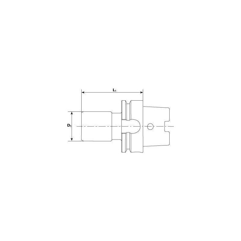 Závitové rychlovýměnné sklíčidlo pro Synchro ER25 HSK-A63 M3-20 Format Ex • Vtools.cz