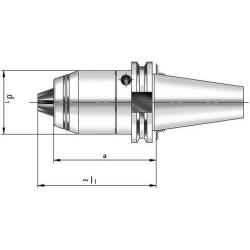 Format CNC - vrtací sklíčidlo krátké D69871 AD • Vtools.cz