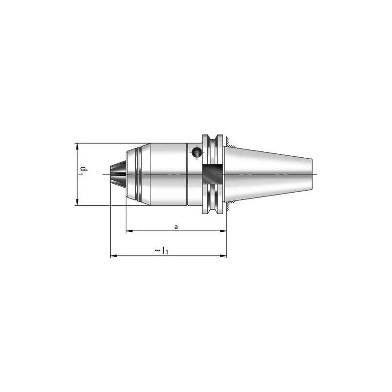 Format CNC - vrtací sklíčidlo krátké D69871 AD • Vtools.cz
