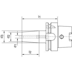 Tepelný upínač  D69863A 6,0x200 mm A-63 Haimer • Vtools.cz
