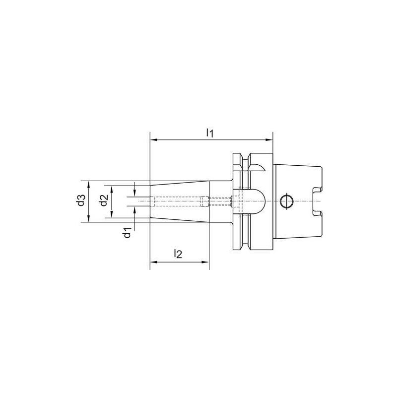 Tepelný upínač  D69863A 16,0x200 mm A-63 Haimer • Vtools.cz