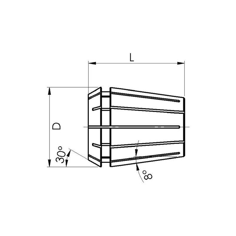 Kleština D6499B 4008E ER11 6,5 mm Fahrion • Vtools.cz