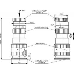AMF Nosný prvek 6425A-230 mm • Vtools.cz