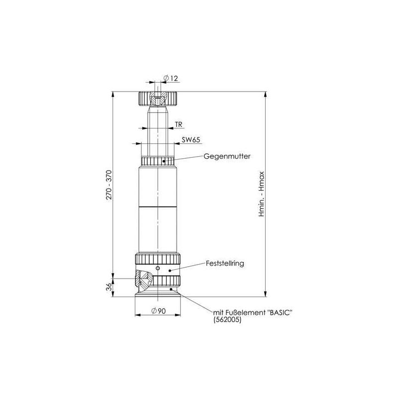 AMF Šroubový držák 6425S-406 mm • Vtools.cz