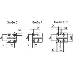 AMF Horizontální svorka 6830 ESD velikost 3 • Vtools.cz