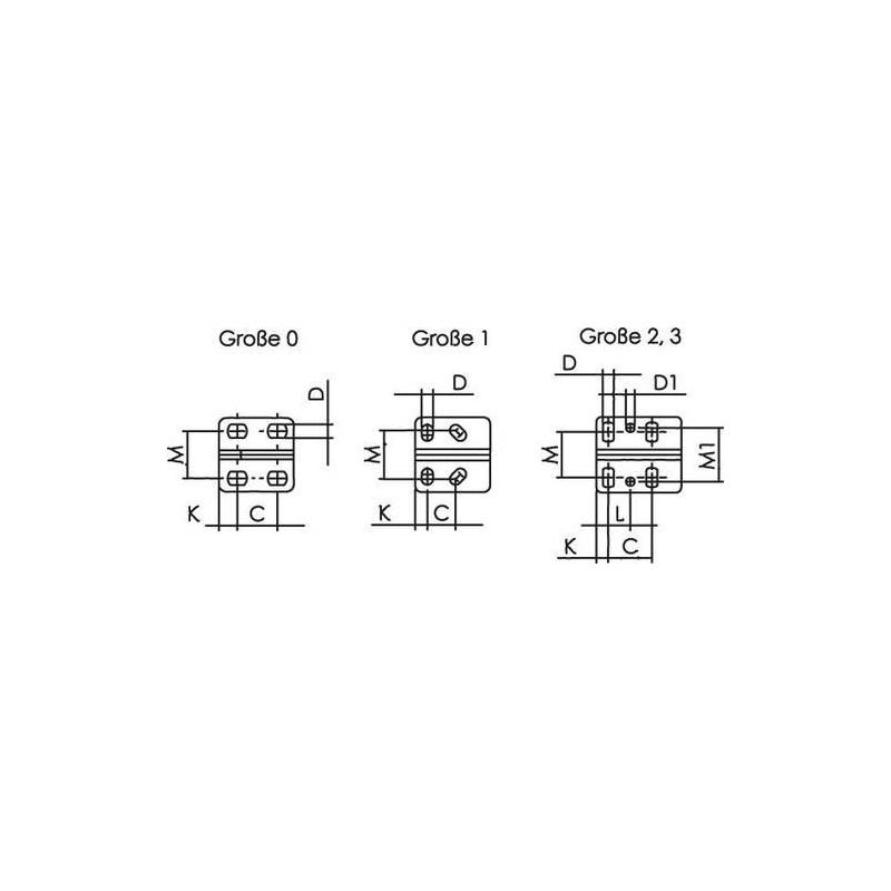 AMF Horizontální svorka 6830 ESD velikost 3 • Vtools.cz