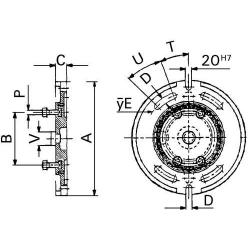 Univerzální otočná deska UZ velikost 4 Format • Vtools.cz
