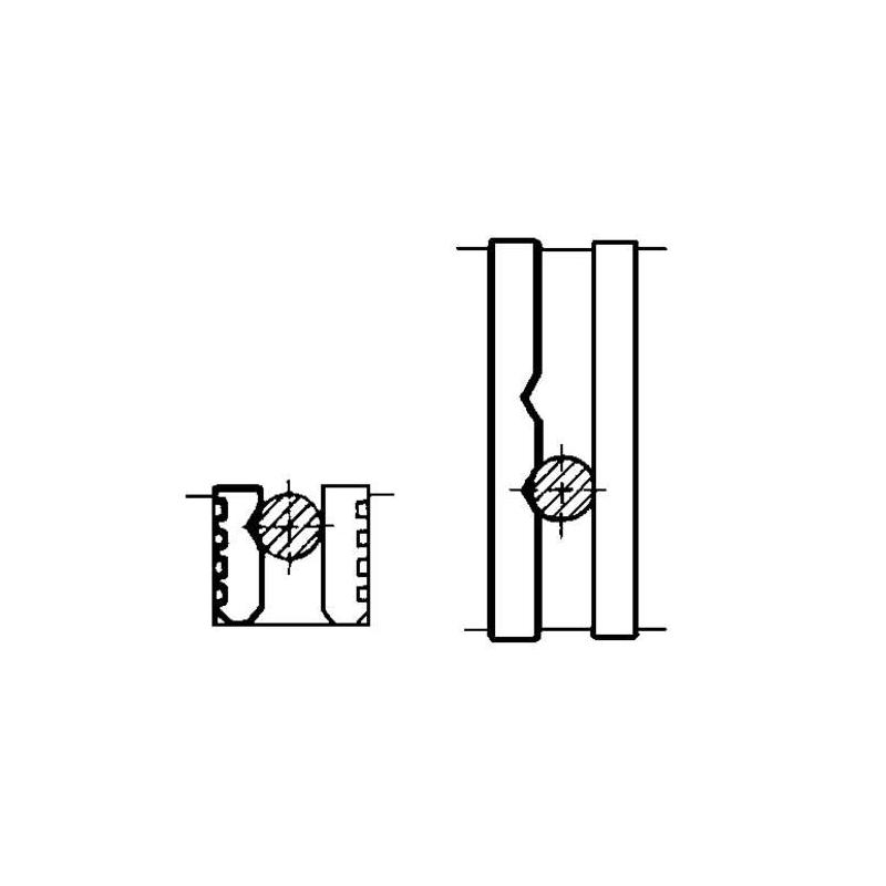 Prismatická čelist SPR velikost 3 135 mm Röhm • Vtools.cz