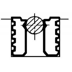 Prisma a standardní čelist SBO velikosti 2 113 mm Röhm • Vtools.cz