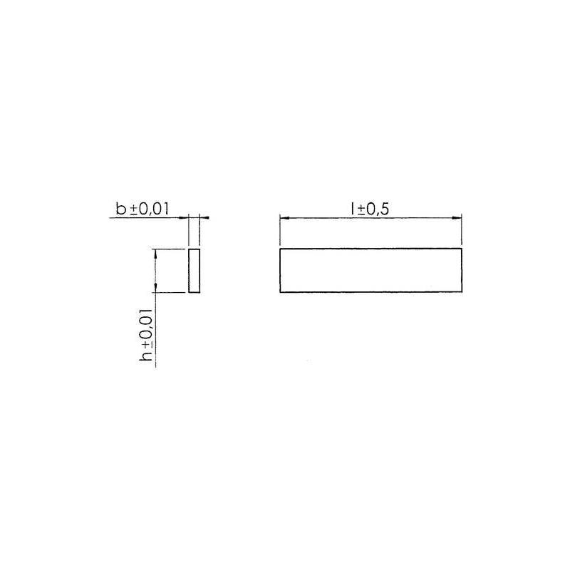 Paralelní podložky - pár 12 x 40 x 125 AMF • Vtools.cz