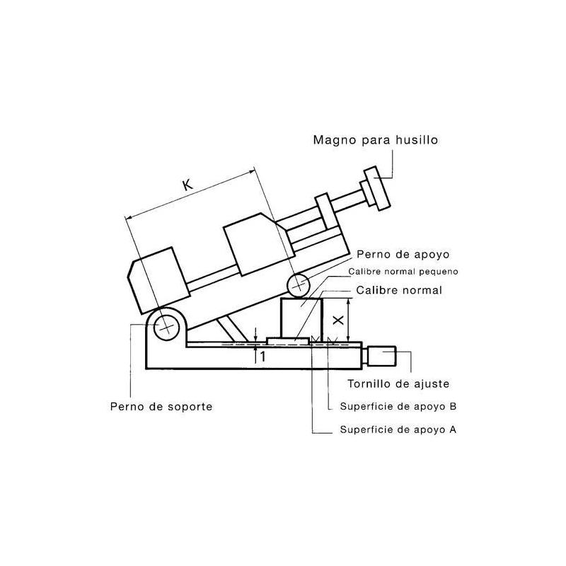 Přesná sinusová svorka PS - SV velikost 2 90 mm Röhm • Vtools.cz