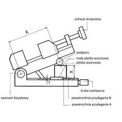 Přesná sinusová svorka PS - SV velikost 2 90 mm Röhm • Vtools.cz