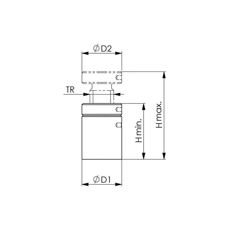 Šroubový zvedák velikosti 100 70-100 mm AMF • Vtools.cz